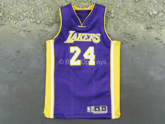 Kobe Bryant 24 Yellow Lakers Jersey