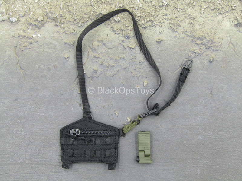 Load image into Gallery viewer, Extreme Zone Samurai Craig - Black Crossbody MOLLE Panel
