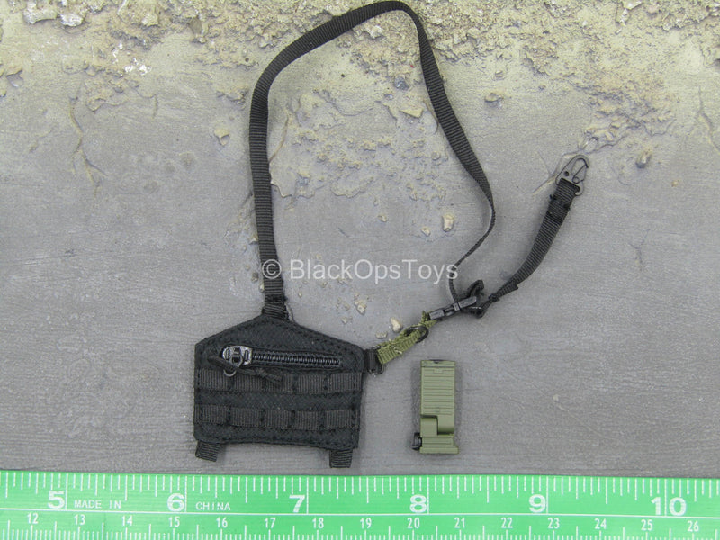 Load image into Gallery viewer, Extreme Zone Samurai Craig - Black Crossbody MOLLE Panel
