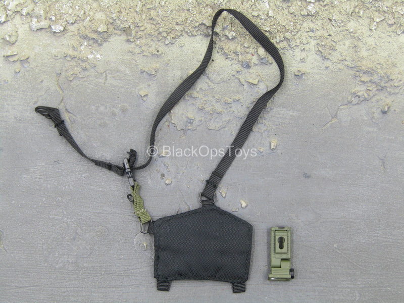 Load image into Gallery viewer, Extreme Zone Samurai Craig - Black Crossbody MOLLE Panel
