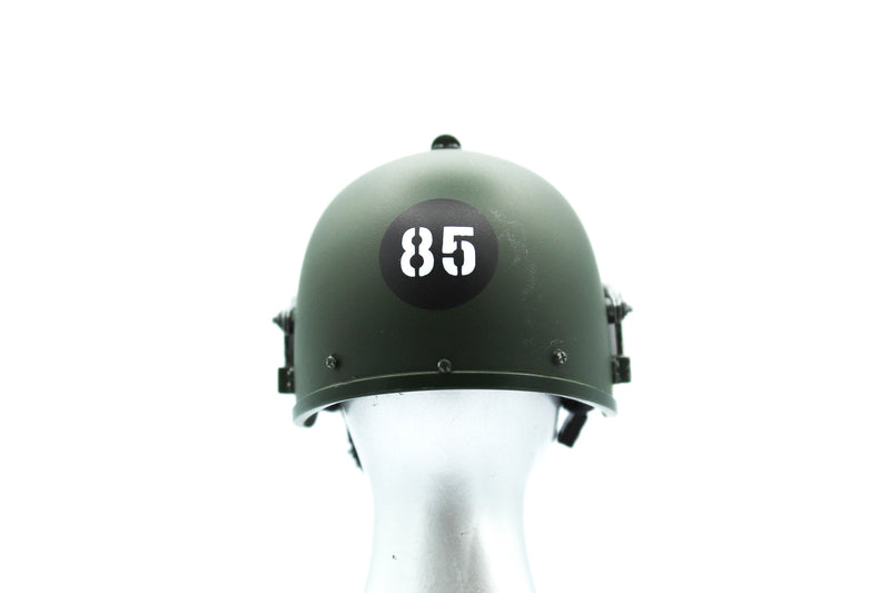 Load image into Gallery viewer, OSN Saturn Police - OD Green Riot Helmet w/Clear Visor
