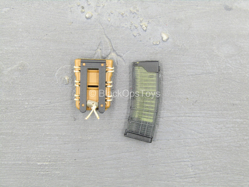 Load image into Gallery viewer, S.A.D. Low Profile - 5.56 Magazine w/Tan Holster
