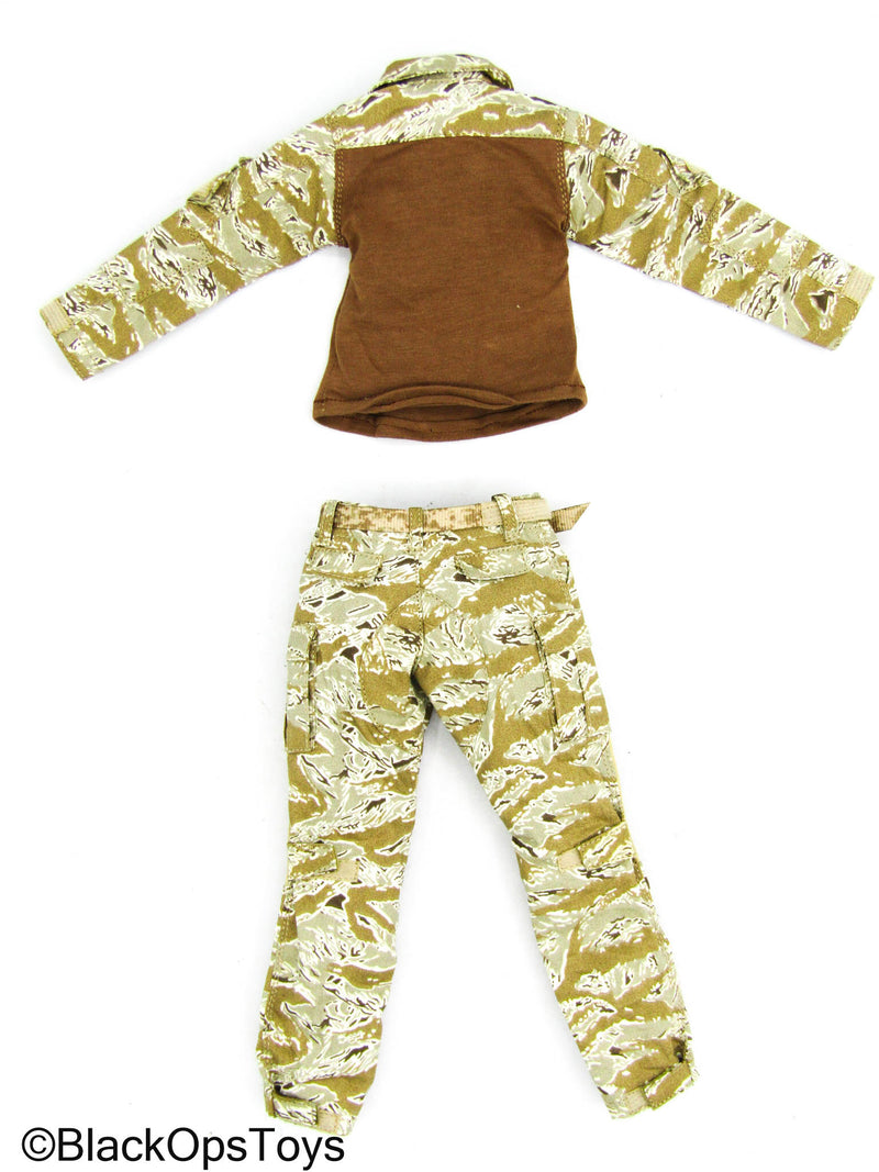 Load image into Gallery viewer, SMU CCT Tier 1 Op. - Desert Tiger Stripe  Combat Uniform Set
