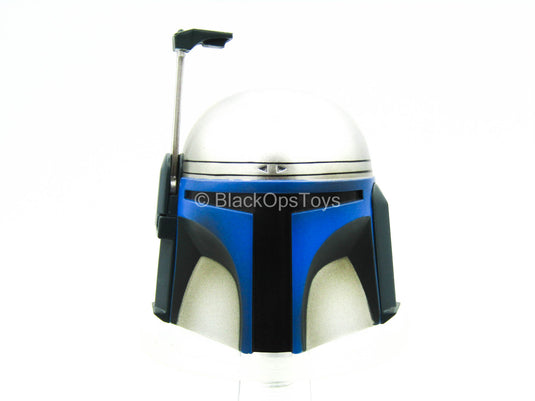 Star Wars - Jango Fett - Mandalorian Helmet w/Blue Coloring