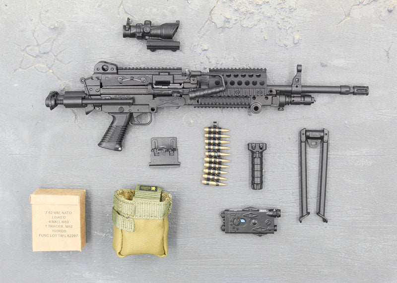 Load image into Gallery viewer, Marc A. Lee - Seal Team 3 - MK48 LMG &amp; Accessory Set
