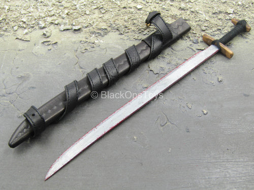 Macbeth - Metal Bloody Sword w/Black Sheath