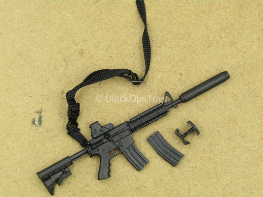 1/12 - MI6 Agent - M4 Assault Rifle w/Attachments & Sling