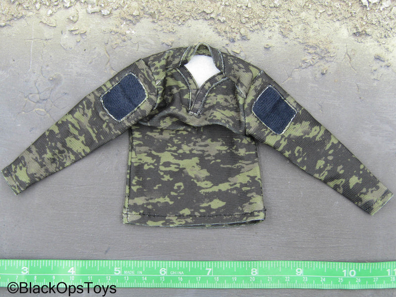 Load image into Gallery viewer, Crisis Response Force - Black Multicam Combat Shirt
