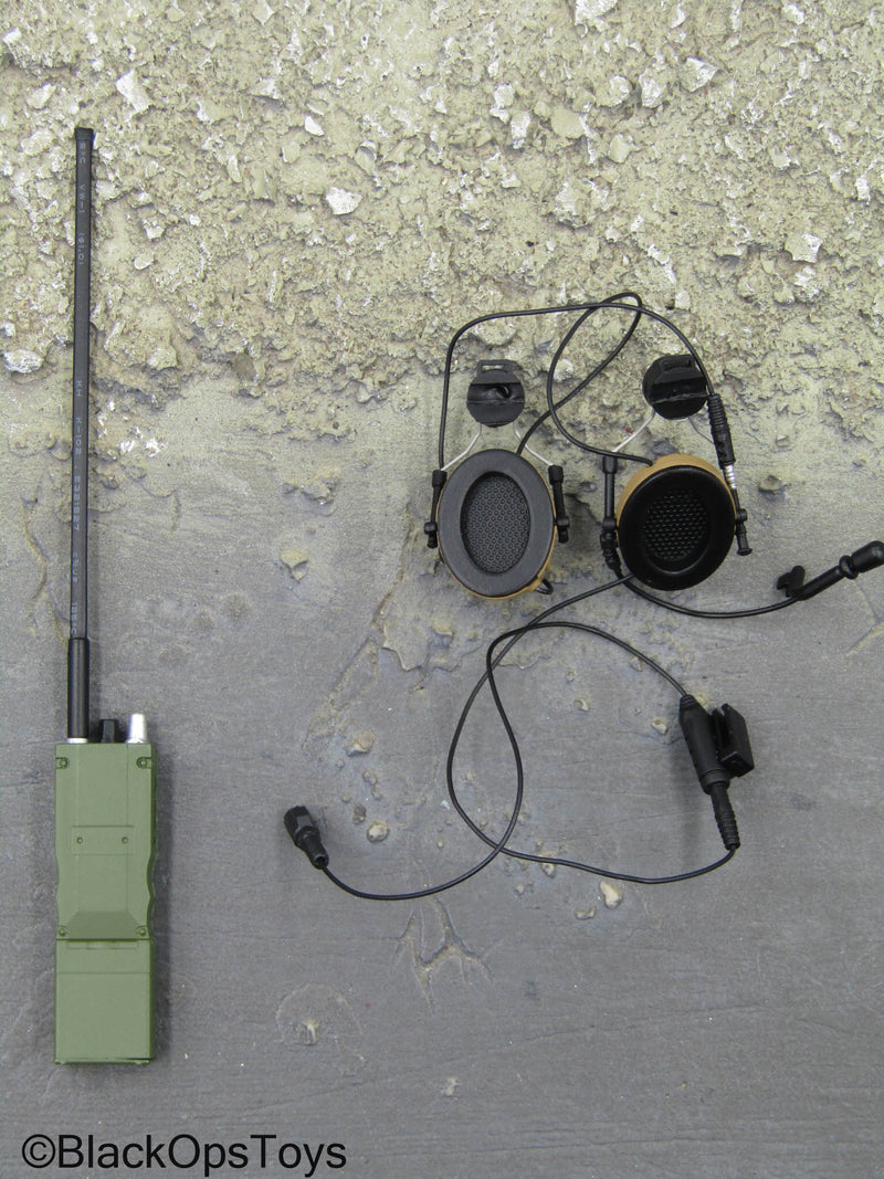 Load image into Gallery viewer, Crisis Response Force - Green Radio w/Headset
