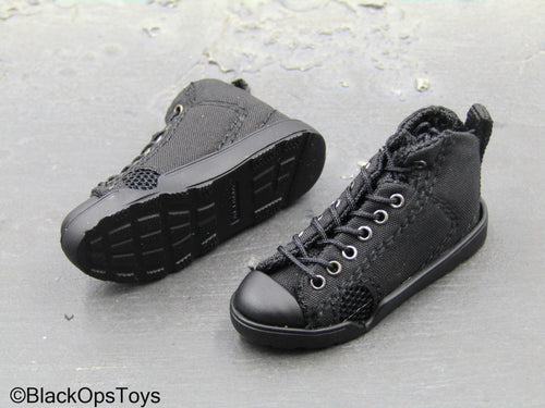 Crisis Response Force Exc - Black Combat Shoes (Peg Type)