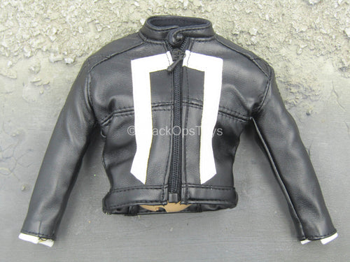 Ghost Rider - Black Leather Like Jacket