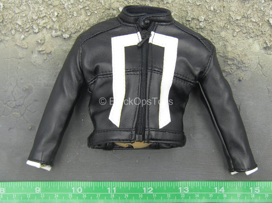 Ghost Rider - Black Leather Like Jacket