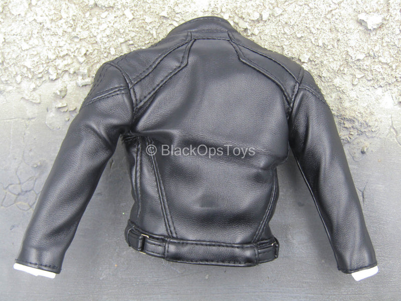 Load image into Gallery viewer, Ghost Rider - Black Leather Like Jacket
