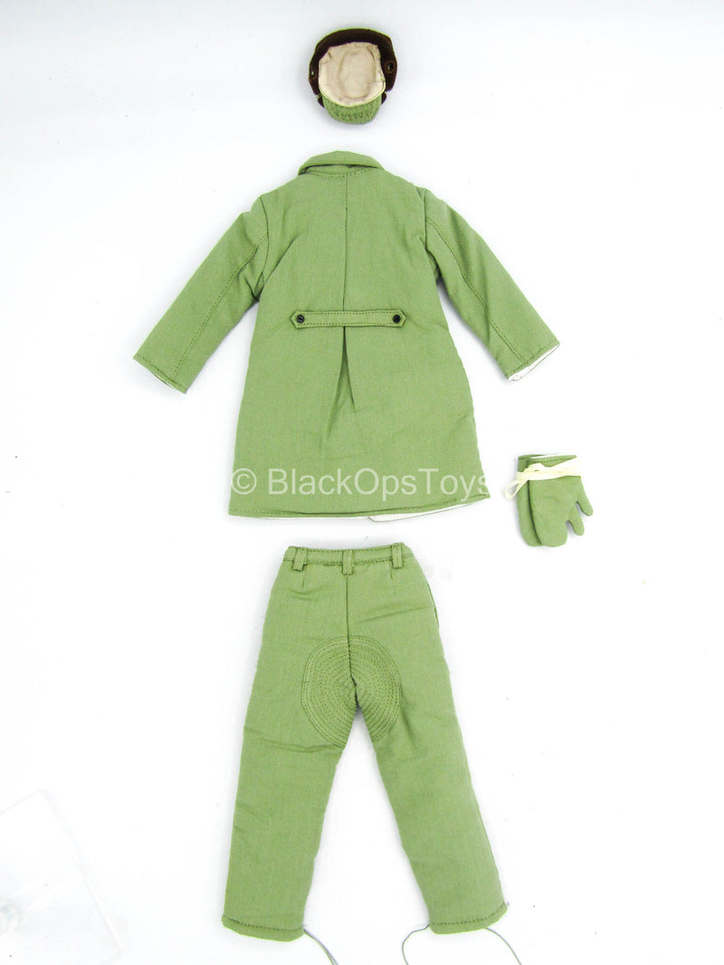 Load image into Gallery viewer, Brave In Triangle - Green Cold Weather Military Uniform Set
