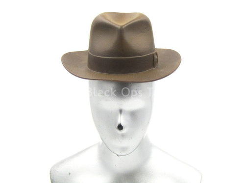 Indiana Jones - Classic - Brown Molded Fedora Hat