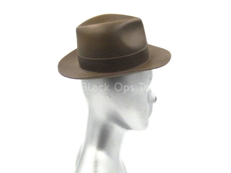 Load image into Gallery viewer, Indiana Jones - Classic - Brown Molded Fedora Hat
