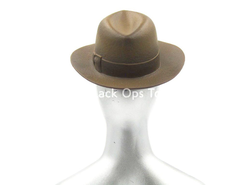 Load image into Gallery viewer, Indiana Jones - Classic - Brown Molded Fedora Hat
