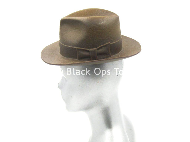 Load image into Gallery viewer, Indiana Jones - Classic - Brown Molded Fedora Hat
