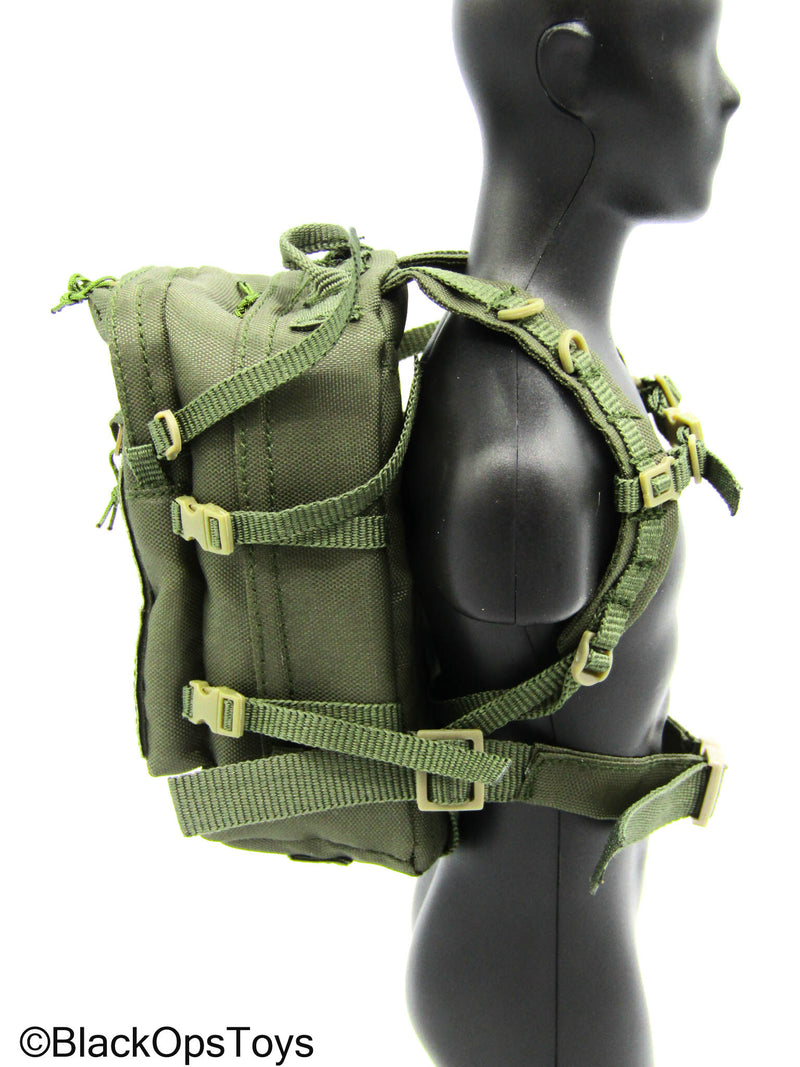 Load image into Gallery viewer, Task Force 58 PO1 Brad - Green MOLLE Backpack
