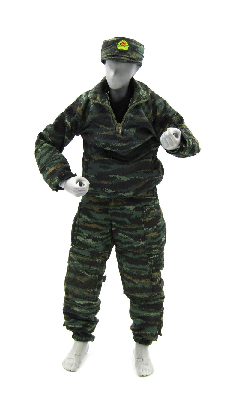 Load image into Gallery viewer, Chinese PAP Snow Leopard CU - Tiger Stripe Camo Uniform Set
