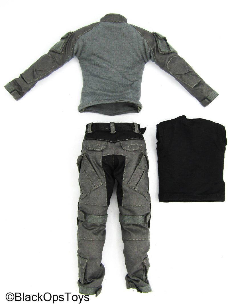 Load image into Gallery viewer, ZERT - AMG Juggernaut (Asia) - Wolf Grey Combat Uniform Set w/Black Shirt
