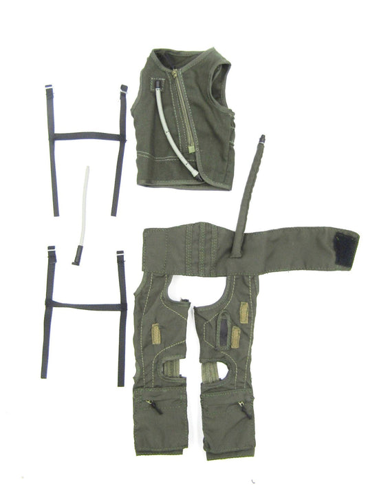 US Navy - OD Green G-Suit w/Oxygen Tubing Set