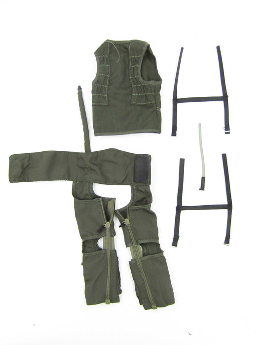 US Navy - OD Green G-Suit w/Oxygen Tubing Set