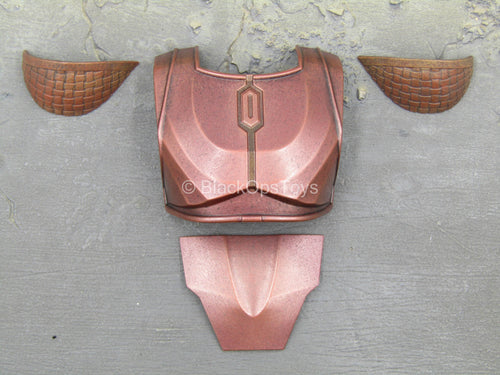 Star Wars - The Armor - Bronze Like Beskar Chest & Shoulder Armor