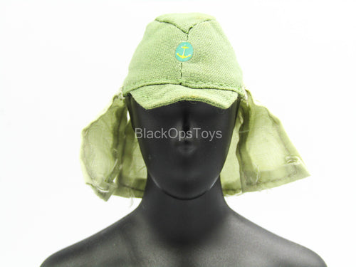 Green Hat w/Dust Flaps