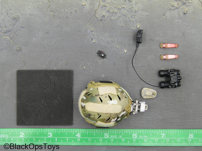 Load image into Gallery viewer, NSWDG Infiltration Team - Helmet w/NVG Set
