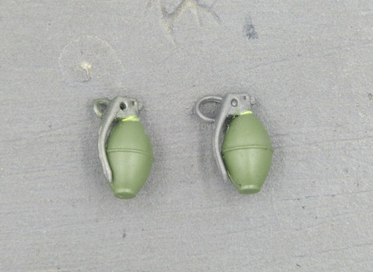 OD Green Grenade Set (x2)