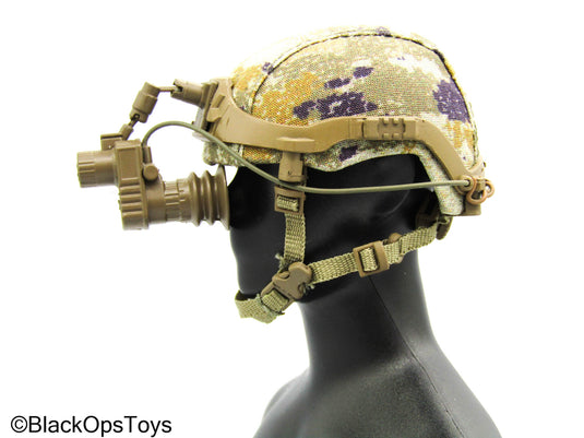 Precision Shooter - Type 07 Pixelated Helmet w/NVG