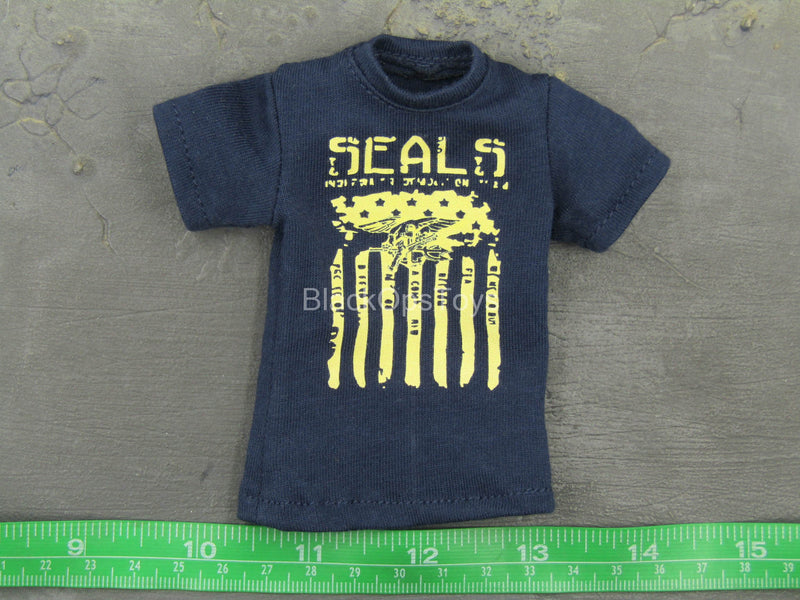 Load image into Gallery viewer, SMU Part XIII Recce Element B - Blue &quot;Seals&quot; Shirt
