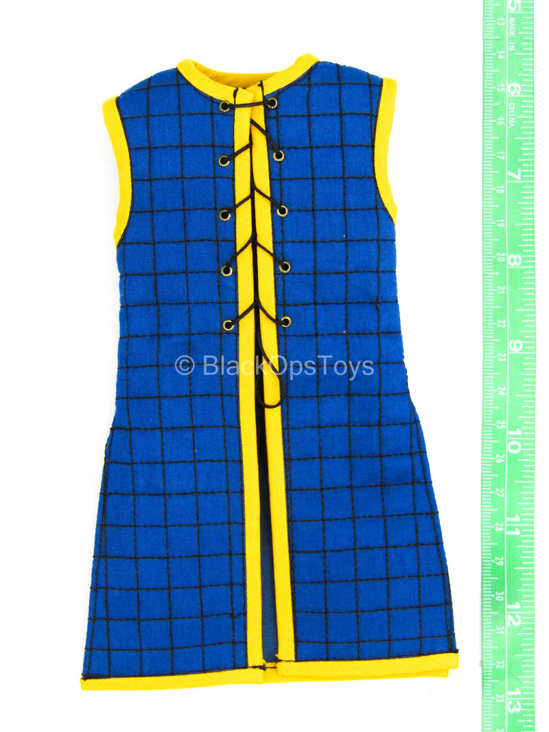 Load image into Gallery viewer, Malta Knights - Templar - Blue &amp; Yellow Padded Tunic
