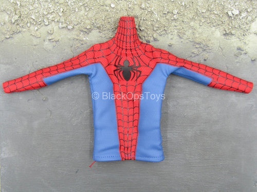 Middle-Aged Spider-Man - Red & Blue Spider Shirt