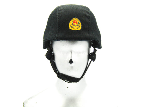 Chinese People's Armed Police - Black Helmet