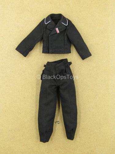 1/12 - WWII German - Black Military Uniform Set