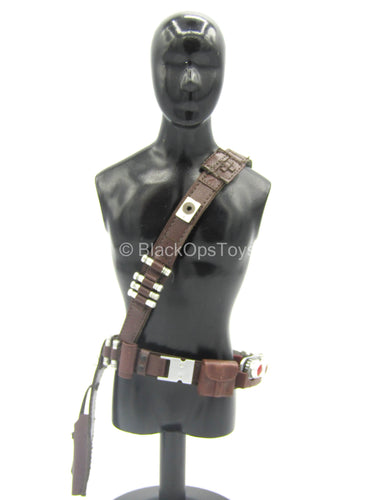 Star Wars - The Mandalorian - Brown Belt w/Drop Leg Pistol Holster