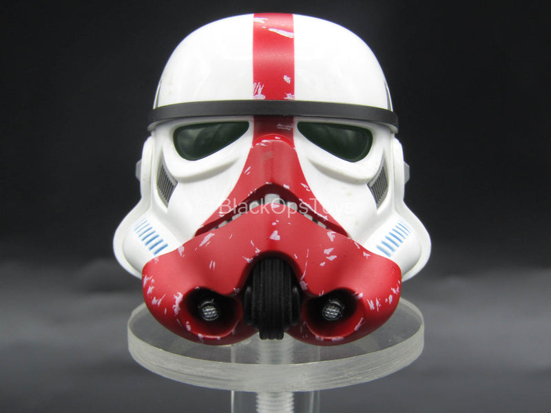 Load image into Gallery viewer, Star Wars - Incinerator Trooper - White &amp; Red Helmet
