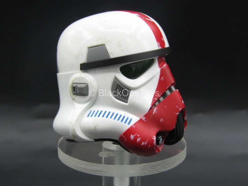 Load image into Gallery viewer, Star Wars - Incinerator Trooper - White &amp; Red Helmet
