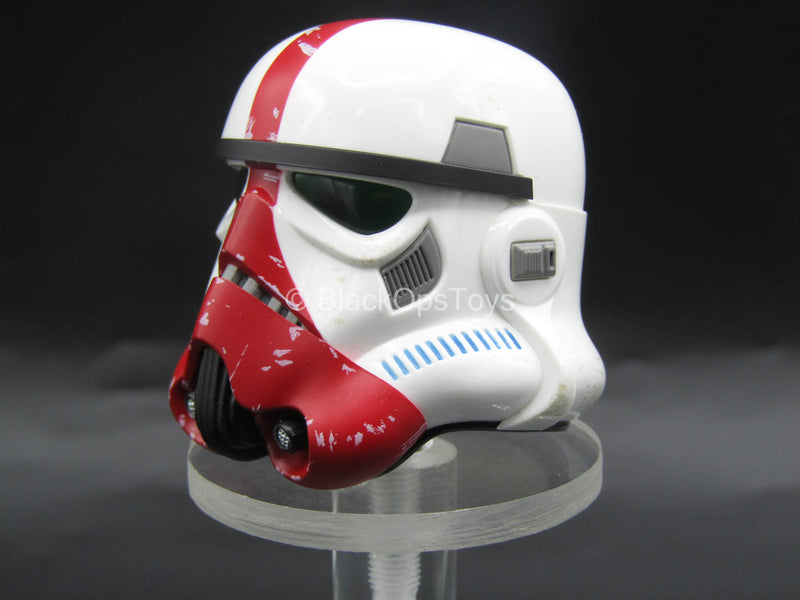 Load image into Gallery viewer, Star Wars - Incinerator Trooper - White &amp; Red Helmet
