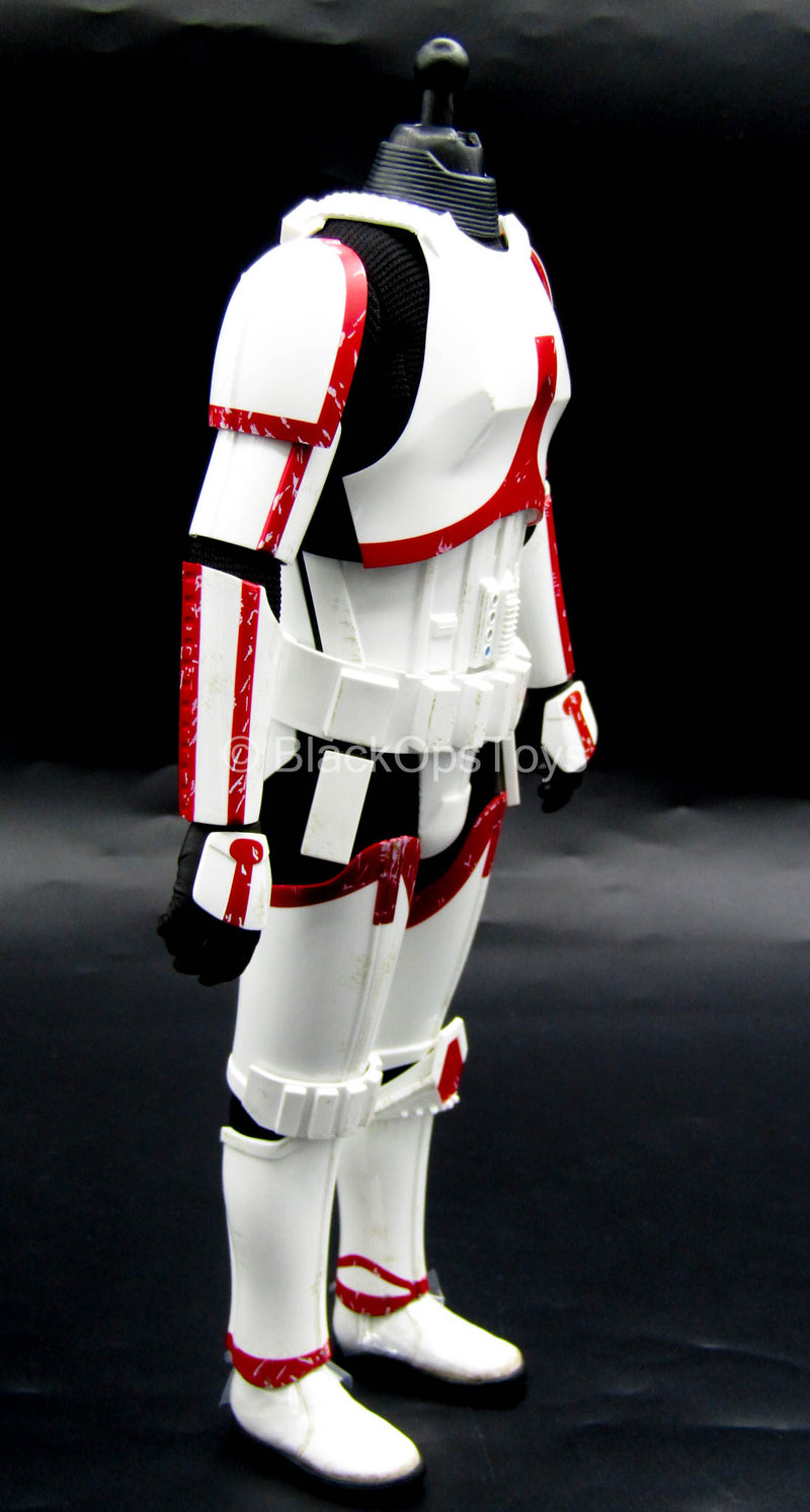 Load image into Gallery viewer, Star Wars - Incinerator Trooper - Male Body w/White &amp; Red Armor
