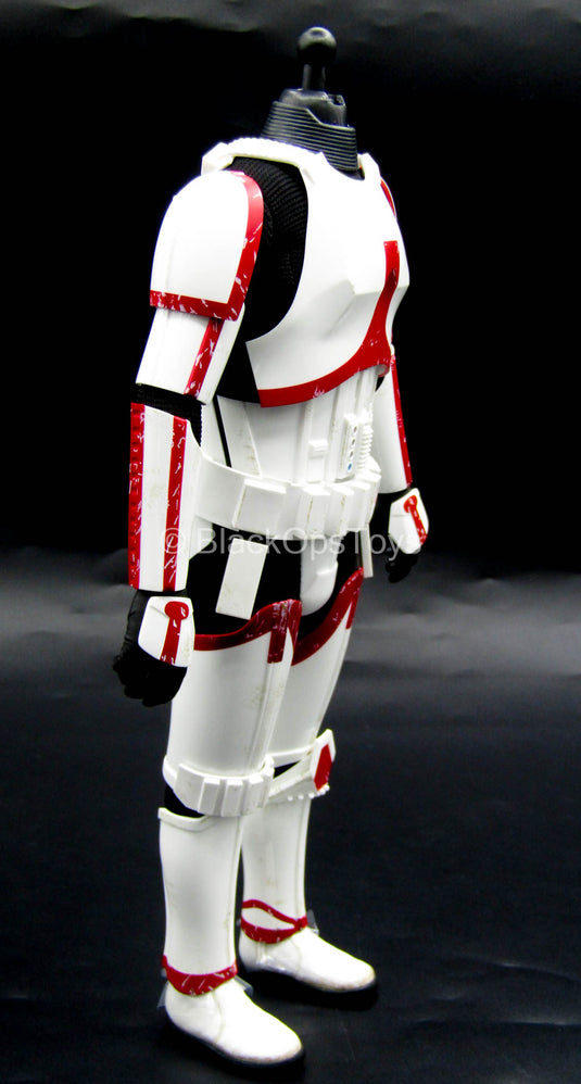 Star Wars - Incinerator Trooper - Male Body w/White & Red Armor