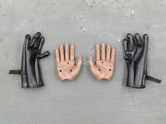 US Marine SAW Gunner Crews - Black Gloved Bendy Hands