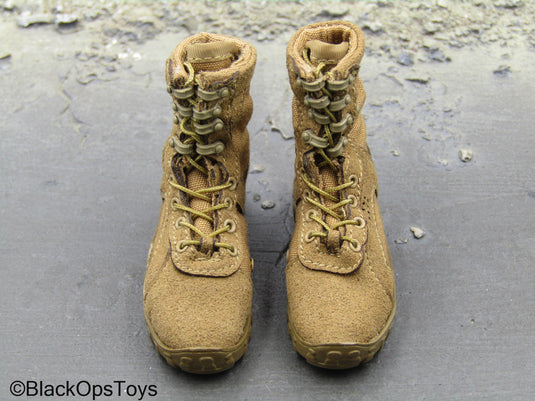 31st Marine Expeditionary Unit - Tan Combat Boots (Foot Type)