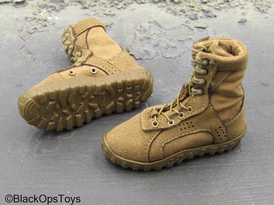 31st Marine Expeditionary Unit - Tan Combat Boots (Foot Type)