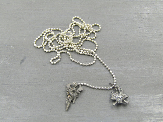 Cy Girls - Mystere - Silver Colored Chain & Pendants