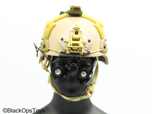 31st Marine Expeditionary Unit - Tan Helmet w/NVG Set