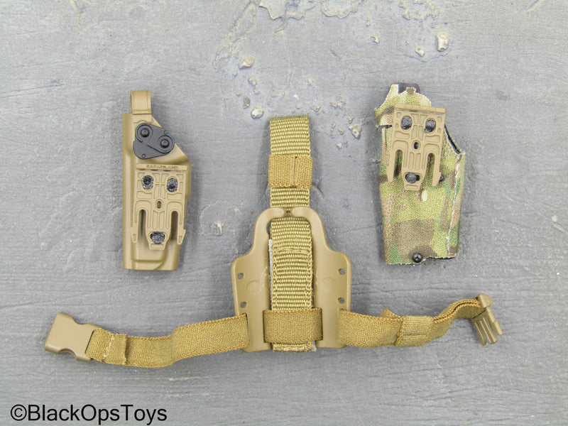 Load image into Gallery viewer, 31st Marine Expeditionary Unit - Drop Leg Holster Set w/1911 &amp; 9mm Holsters
