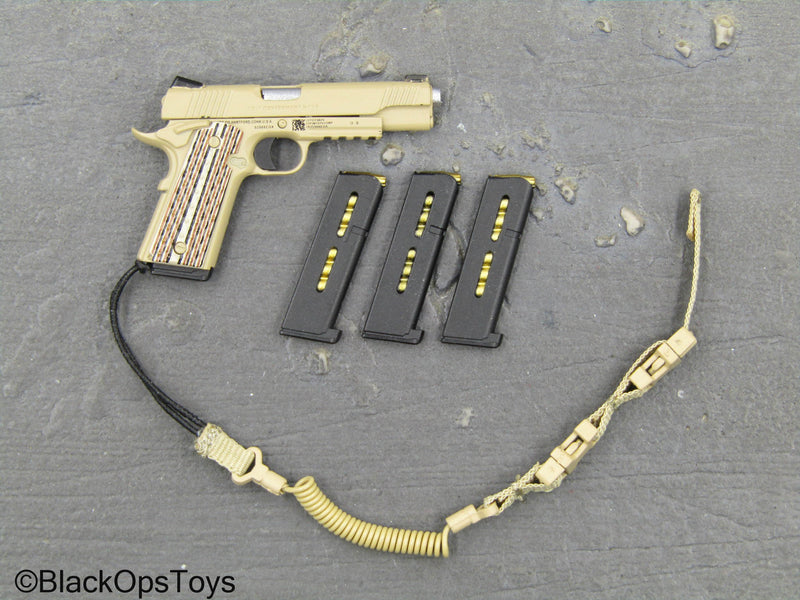 Load image into Gallery viewer, 31st Marine Expeditionary Unit - 1911 Pistol w/Lanyard
